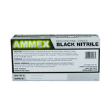 AMMEX Black Nitrile PF Exam Gloves