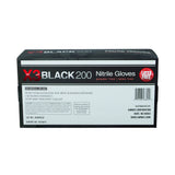 X3 Black 200 Nitrile PF Ind Gloves