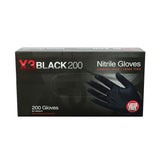 X3 Black 200 Nitrile PF Ind Gloves