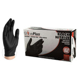 GlovePlus Black Nitrile PF Ind Gloves
