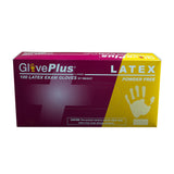 GlovePlus Ivory Latex PF Exam Gloves