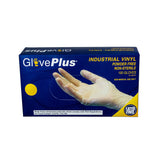 GlovePlus Clear Vinyl PF Ind Gloves