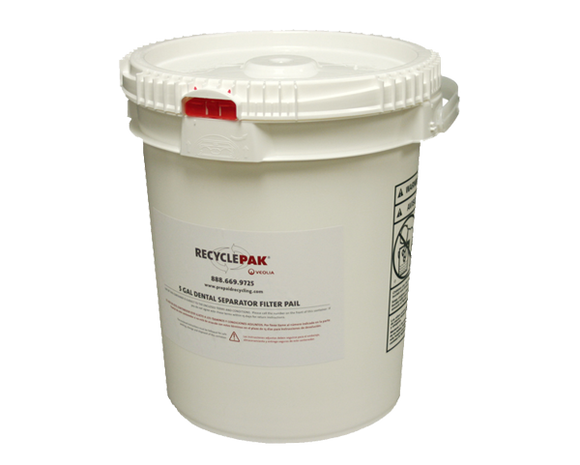 5 Gal Dental Separator Filter Pail