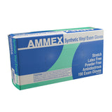 AMMEX Stretch Vinyl PF Exam Gloves
