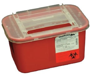 1 Gallon Sharps Containers w/ Slide Lid (32 Per Case)