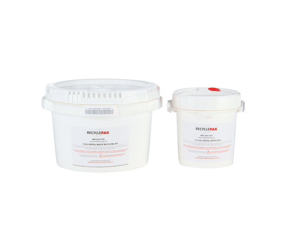 2 Gal Dental Waste Recycling Kit with 1/2 Gal Amalgam